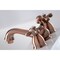 Kingston Brass KS395AXAC Restoration Mini-Widespread Bathroom Faucet, Antique Copper KS395AXAC - alternate 3